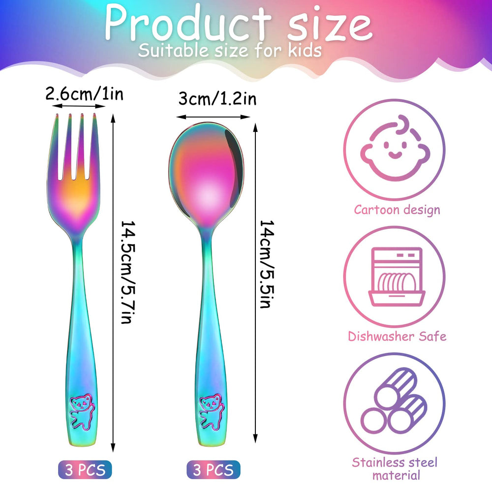 Pimoys toddler forks with ergonomic handles for easy self-feeding.