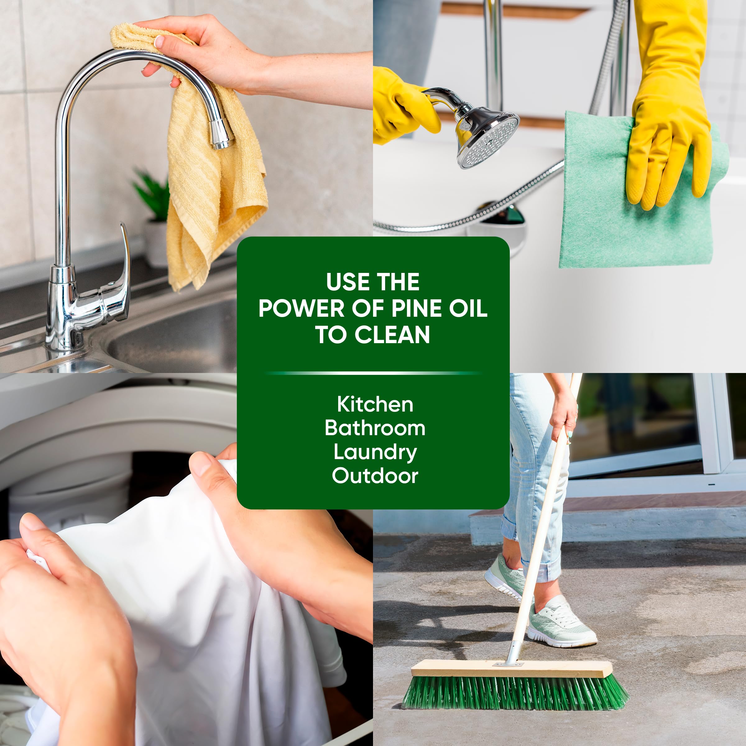PINALEN 2X Max floor clean for sparkling tile and wood.
