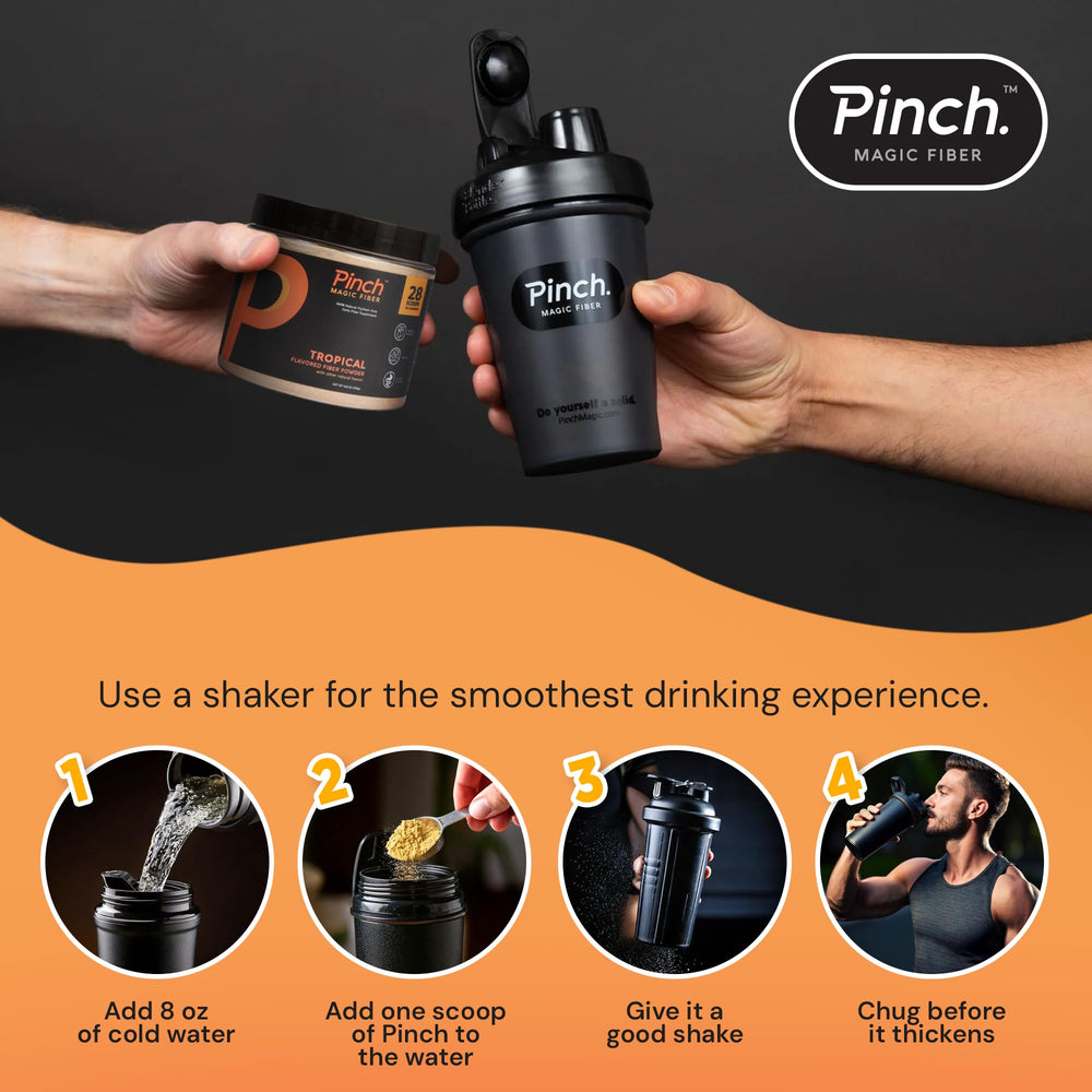 Vitamins C and D on Pinch packaging for daily wellness potential