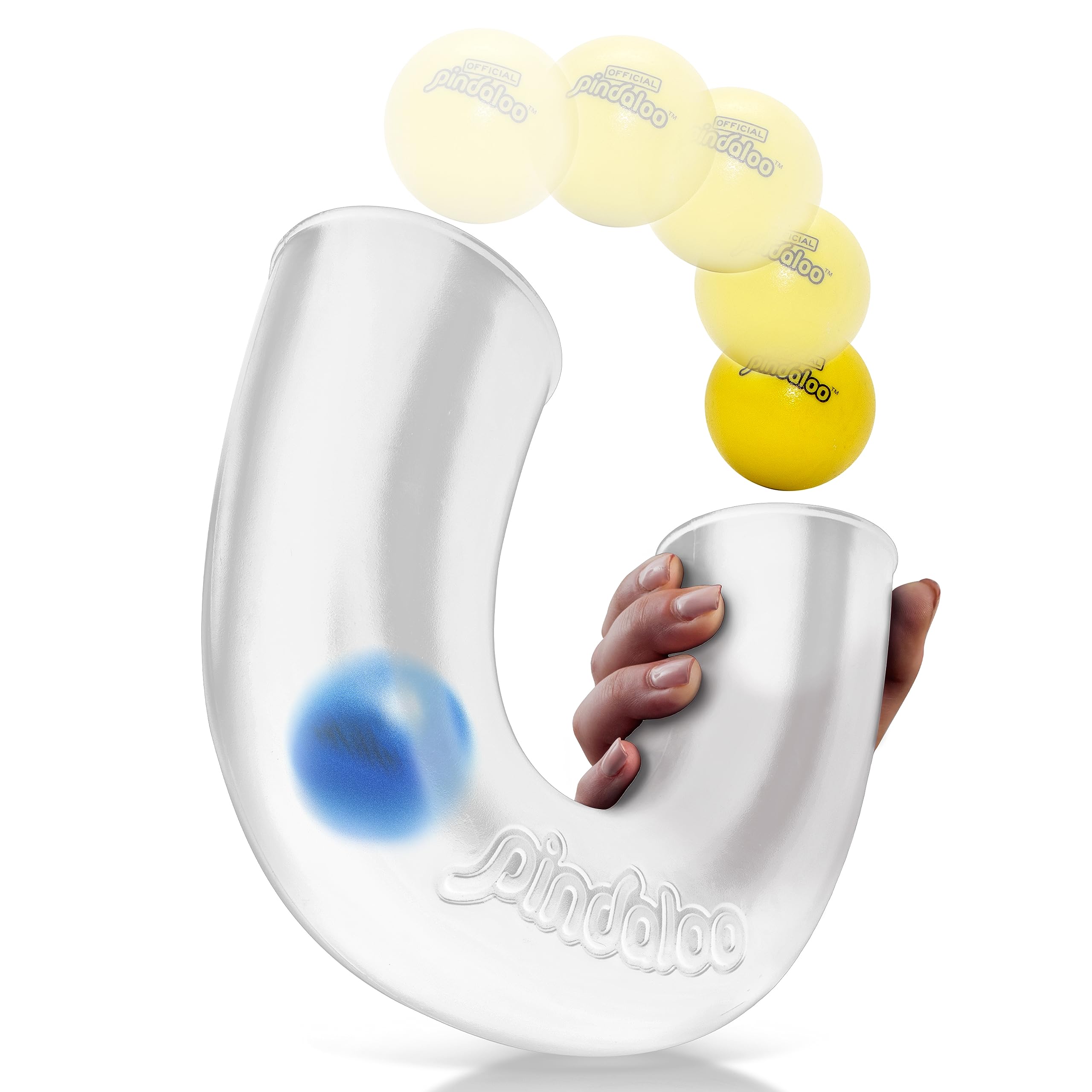 Pindaloo original tube with balls for looping play and coordination practice
