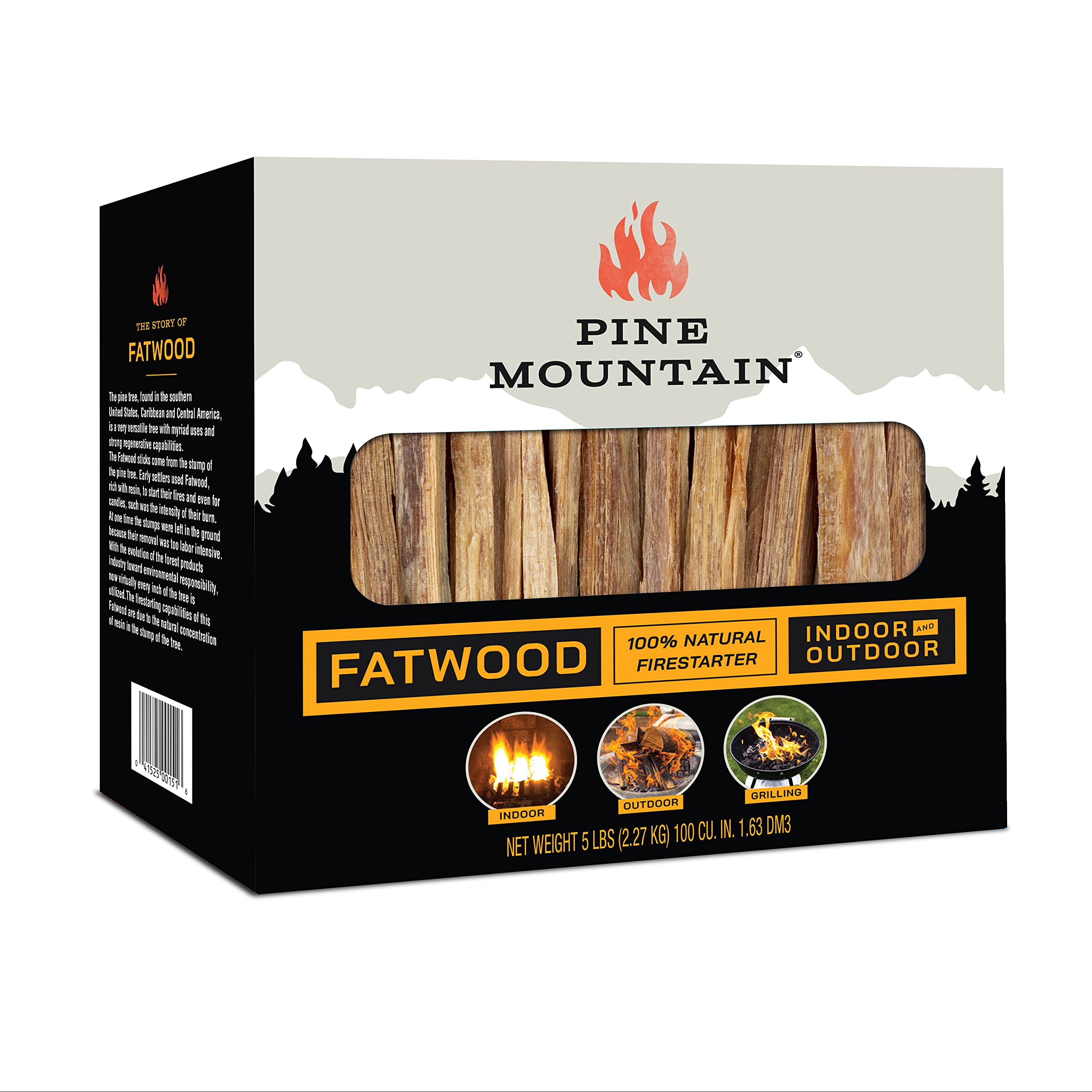 Pine Mountain StarterStikk 5 lb pack for quick outdoor fires.