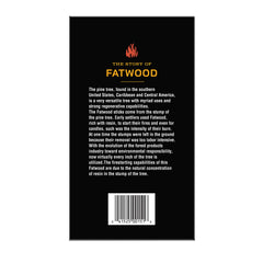 Pine Mountain StarterStikk natural fatwood for clean burn.