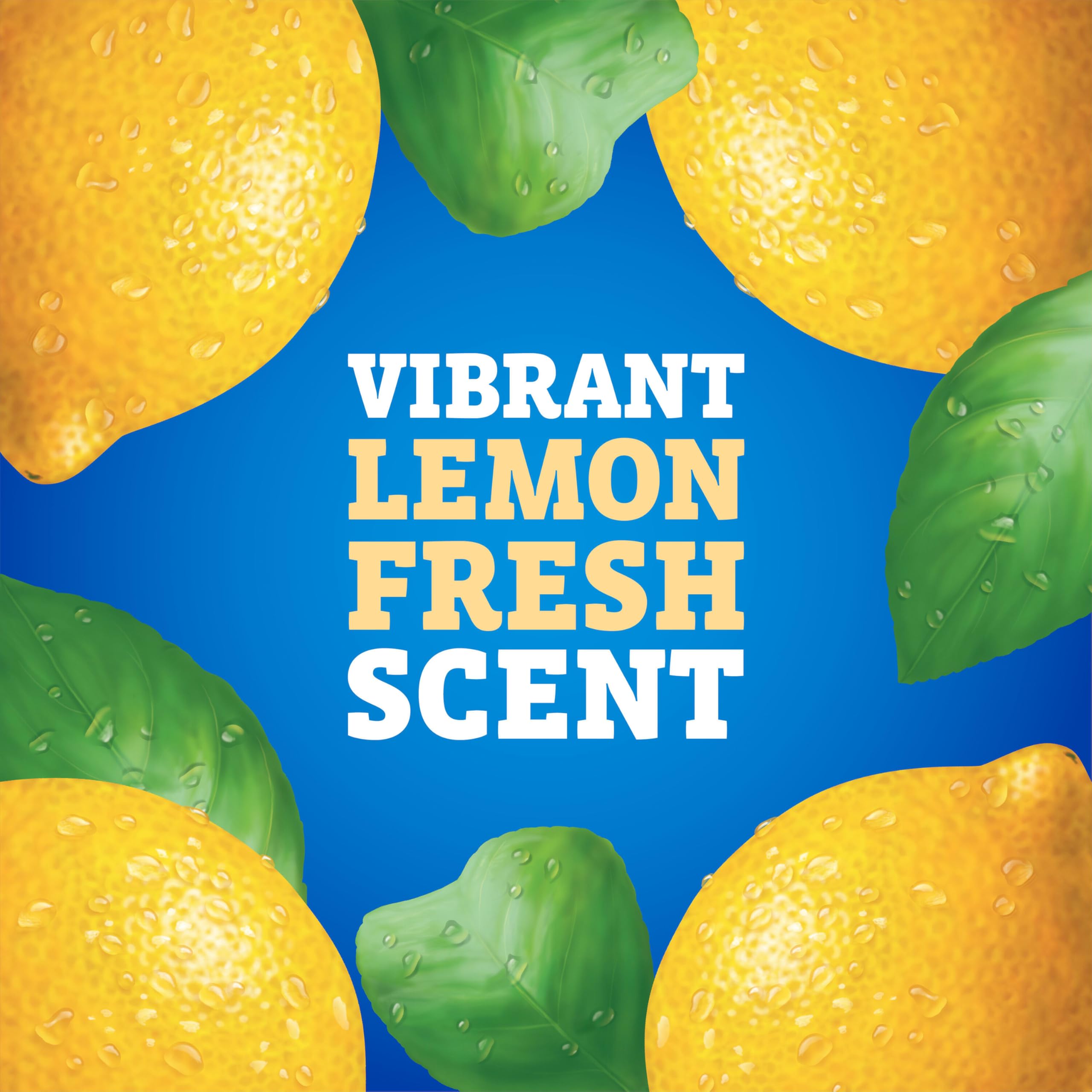 Pine-Sol Lemon Fresh cleans kitchen counters and removes grease.