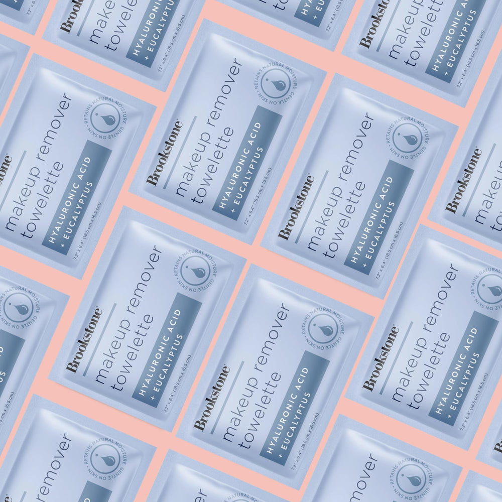 Pink Sky Brookstone wipes protect natural moisture during cleansing