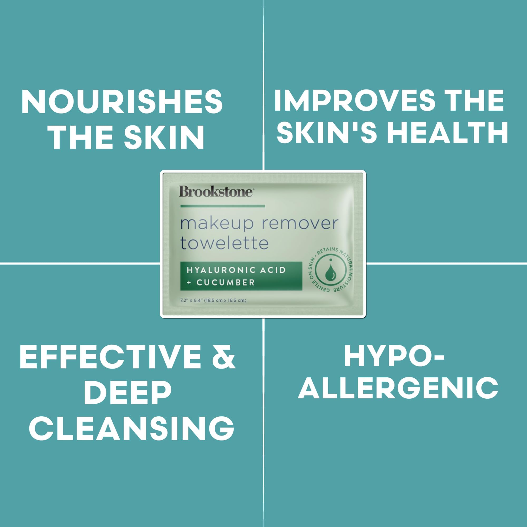 Pink Sky Brookstone travel-ready wipes in compact form for trips