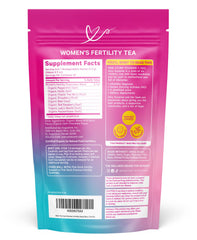 Pink Stork Fertility Tea herbal blend with Vitex and Red Raspberry Leaf