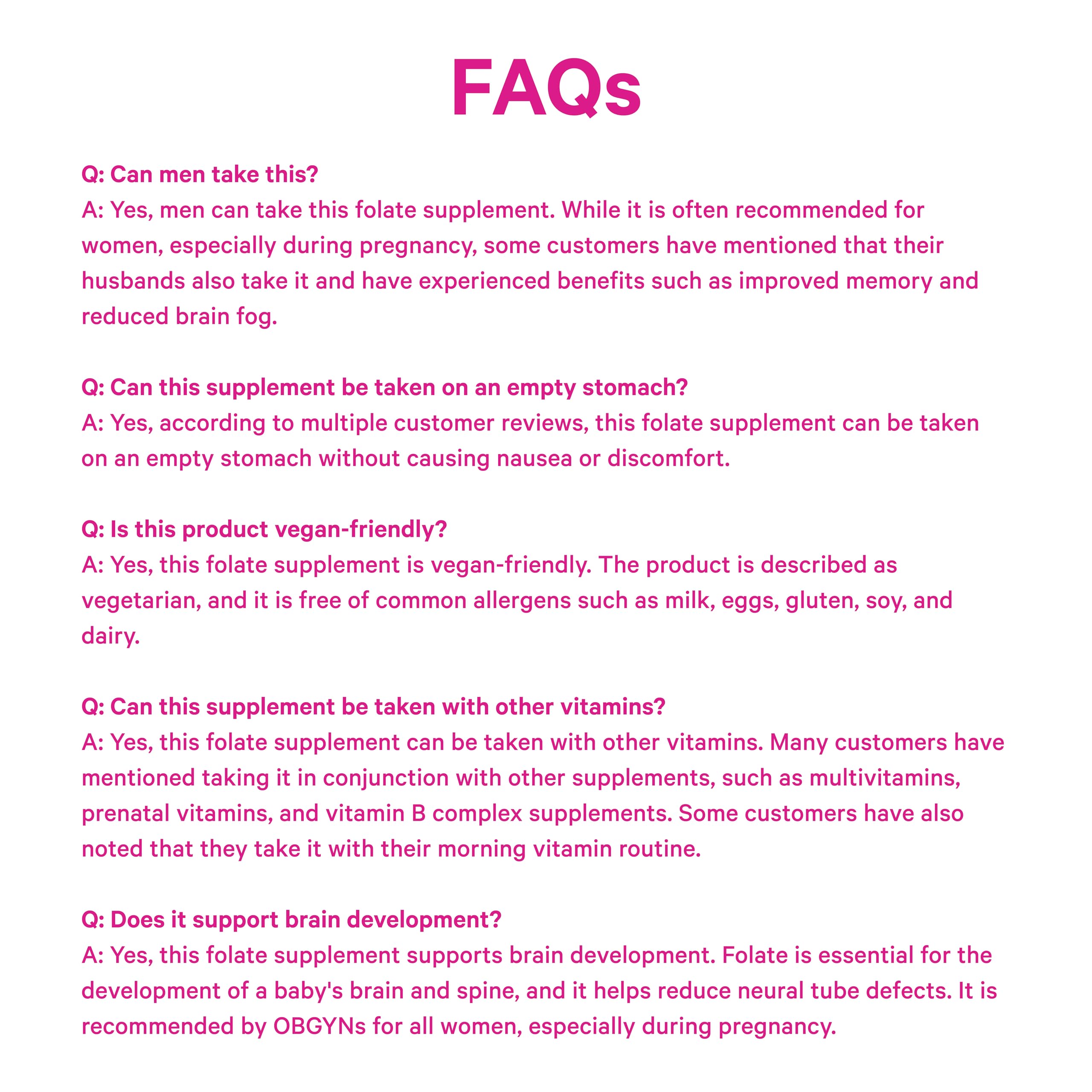 Pink Stork Folate packaging varies by batch across the line