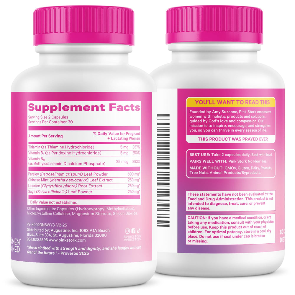 No Flow third-party testing seal on bottle