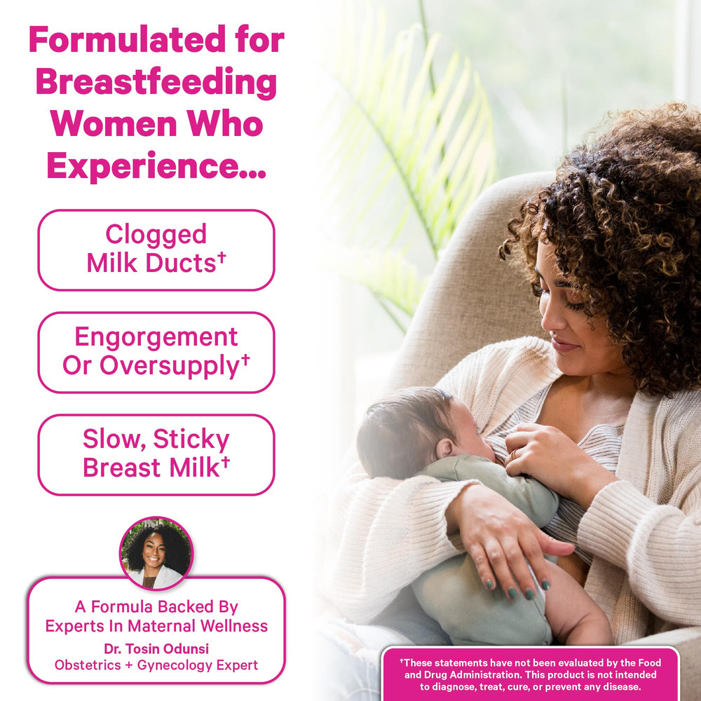Close-up of Pink Stork Sunflower Lecithin capsules for daily breastfeeding support.
