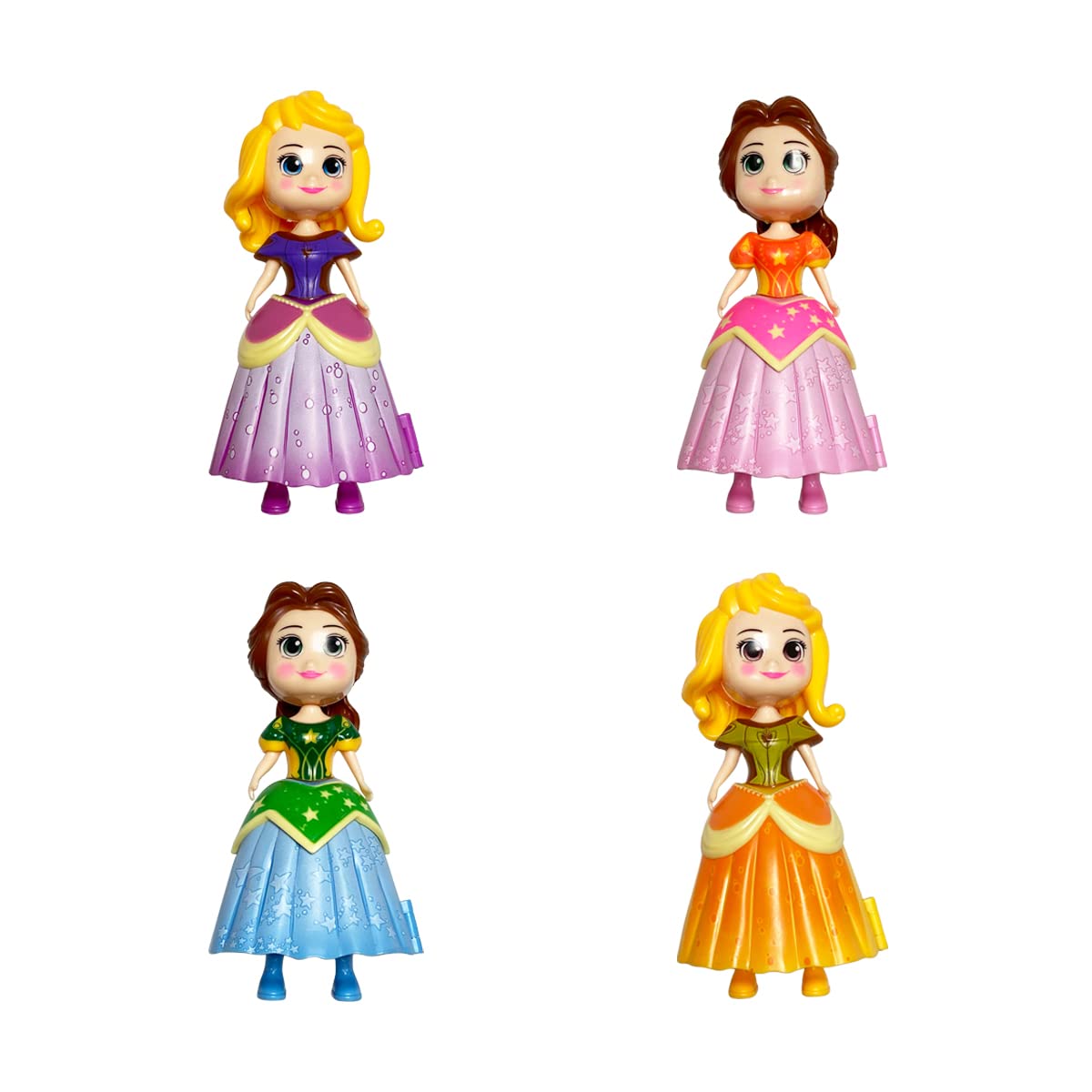 Pinkiwine princess toy eggs feature four designs, ideal for party favors and prizes.