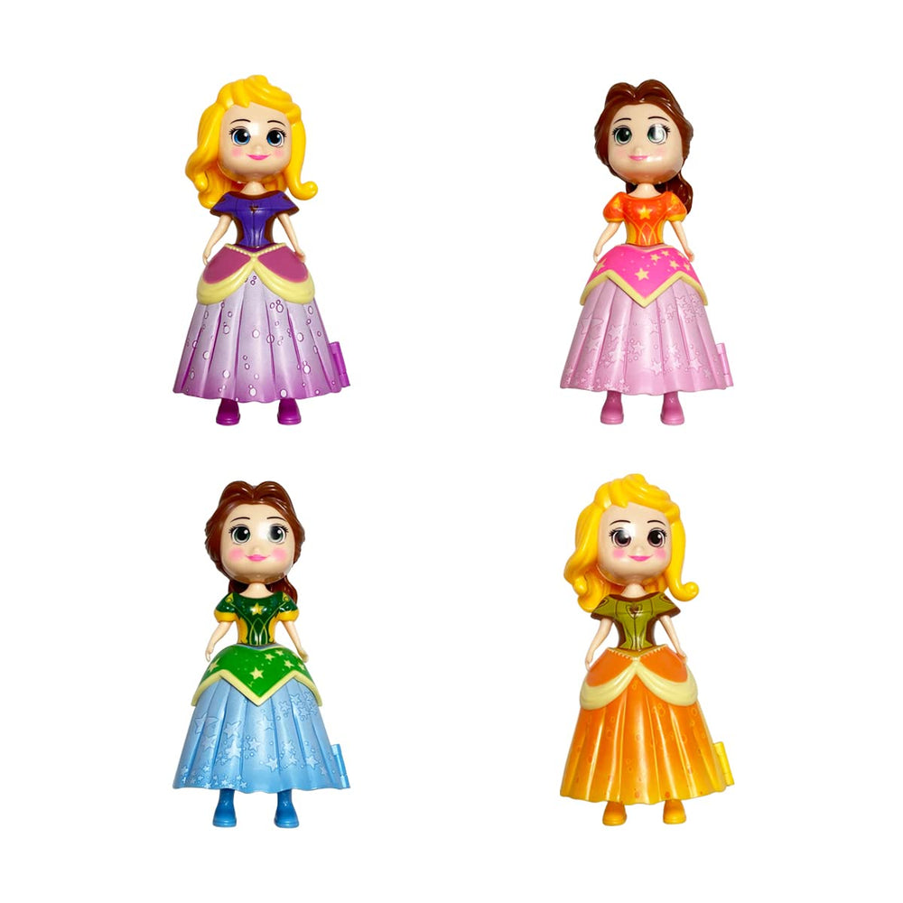 Pinkiwine princess toy eggs feature four designs, ideal for party favors and prizes.