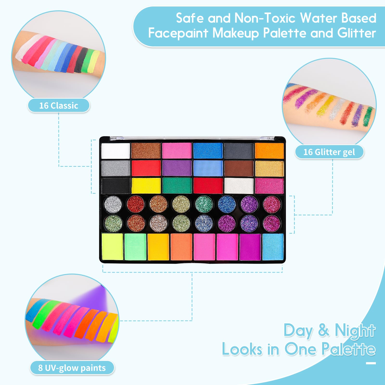 Pintada brush set 11 brushes provides precise control for detailed designs.
