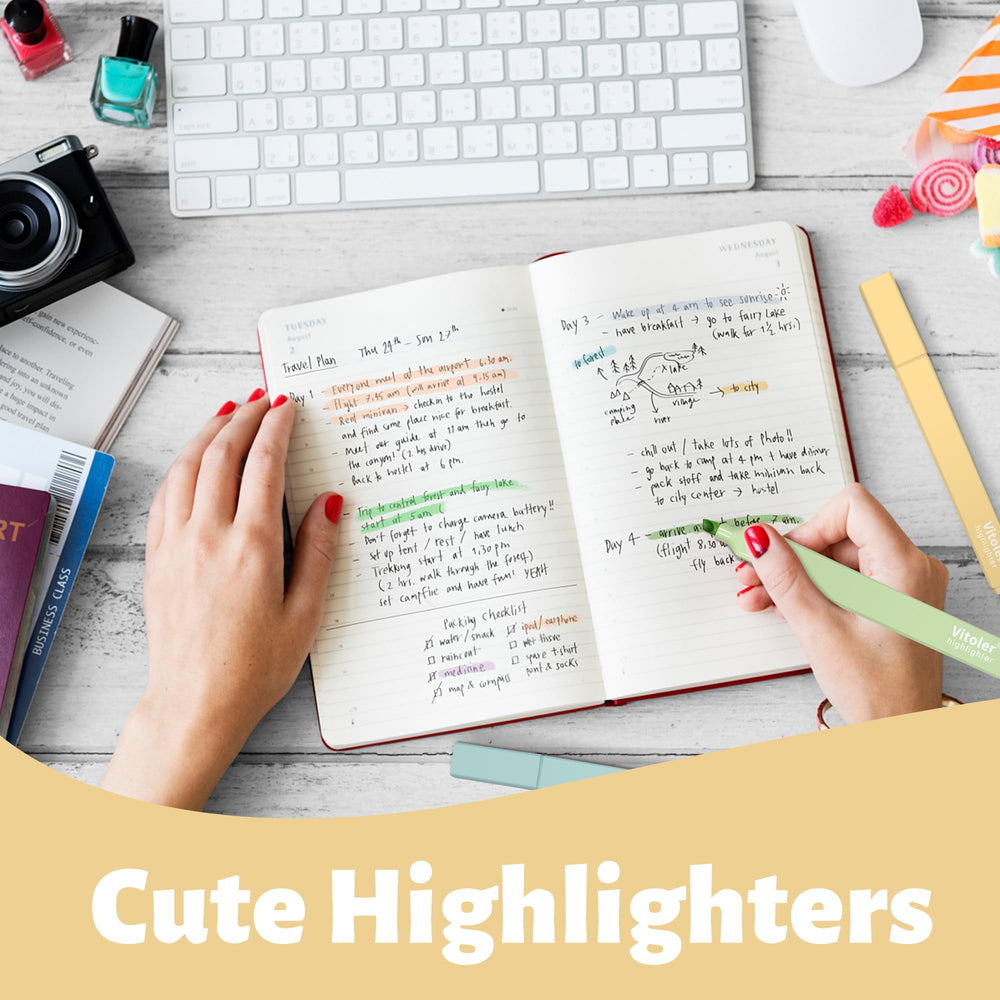 Piochoo gift-ready highlighters ideal for birthdays and holidays.