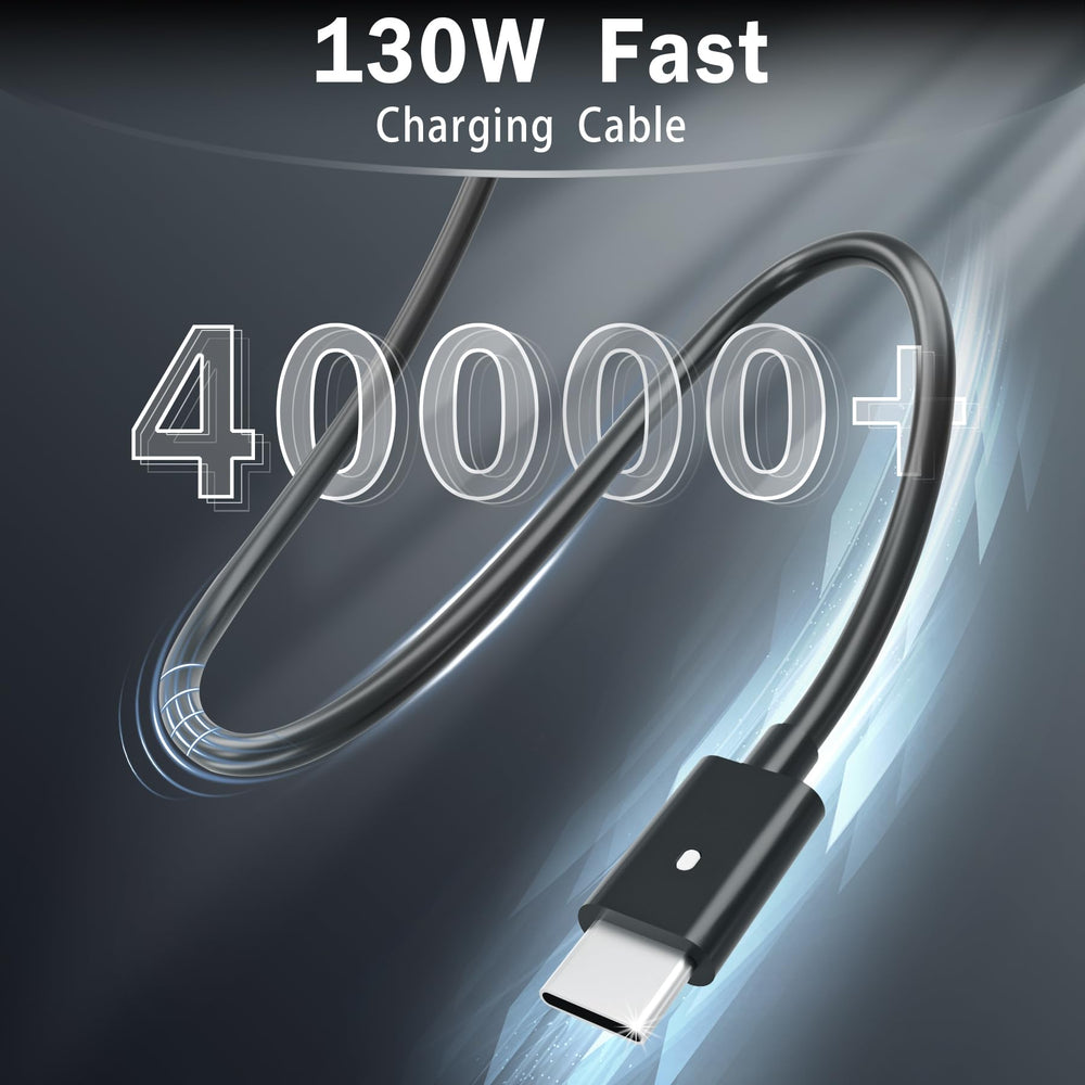 PIOEVTKA 130W USB-C charger for Dell 2-in-1 laptop top-ups