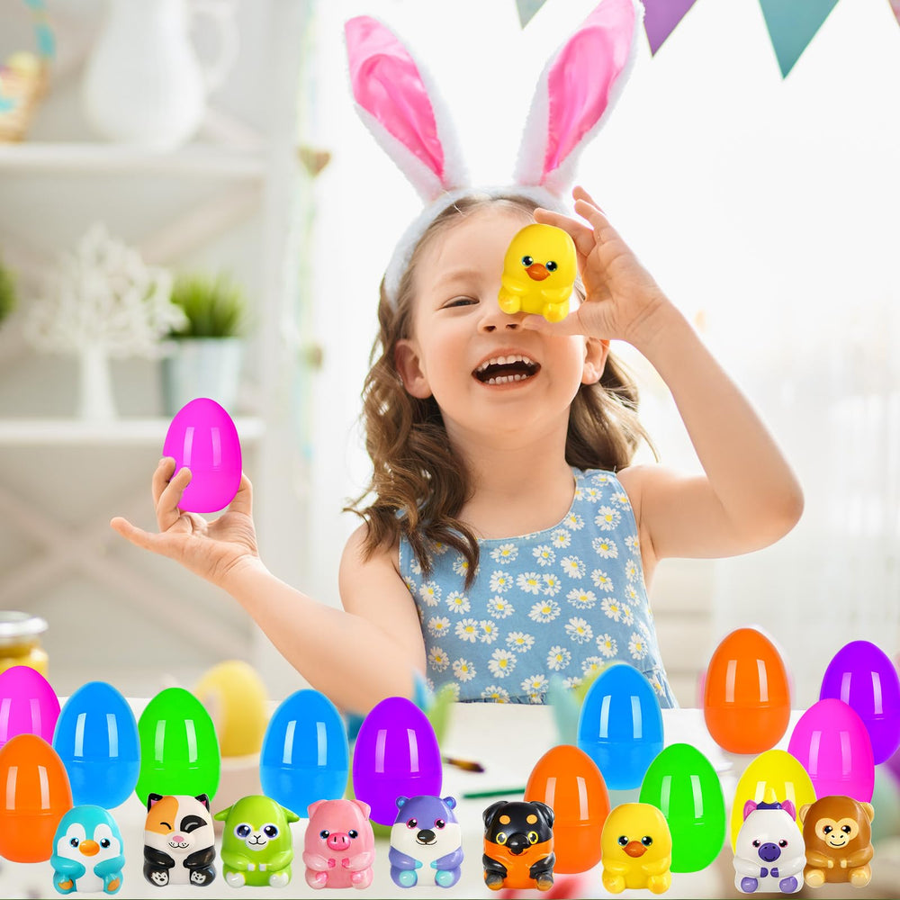 PIONJOY 24-pack eggs for party favors and festive decorations.