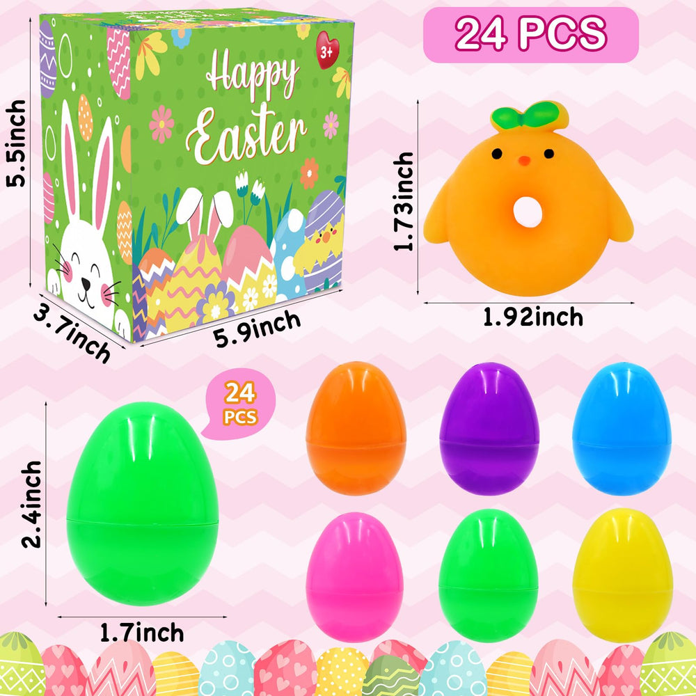 PIONJOY Easter eggs with easy-open design for kid-friendly hunts.