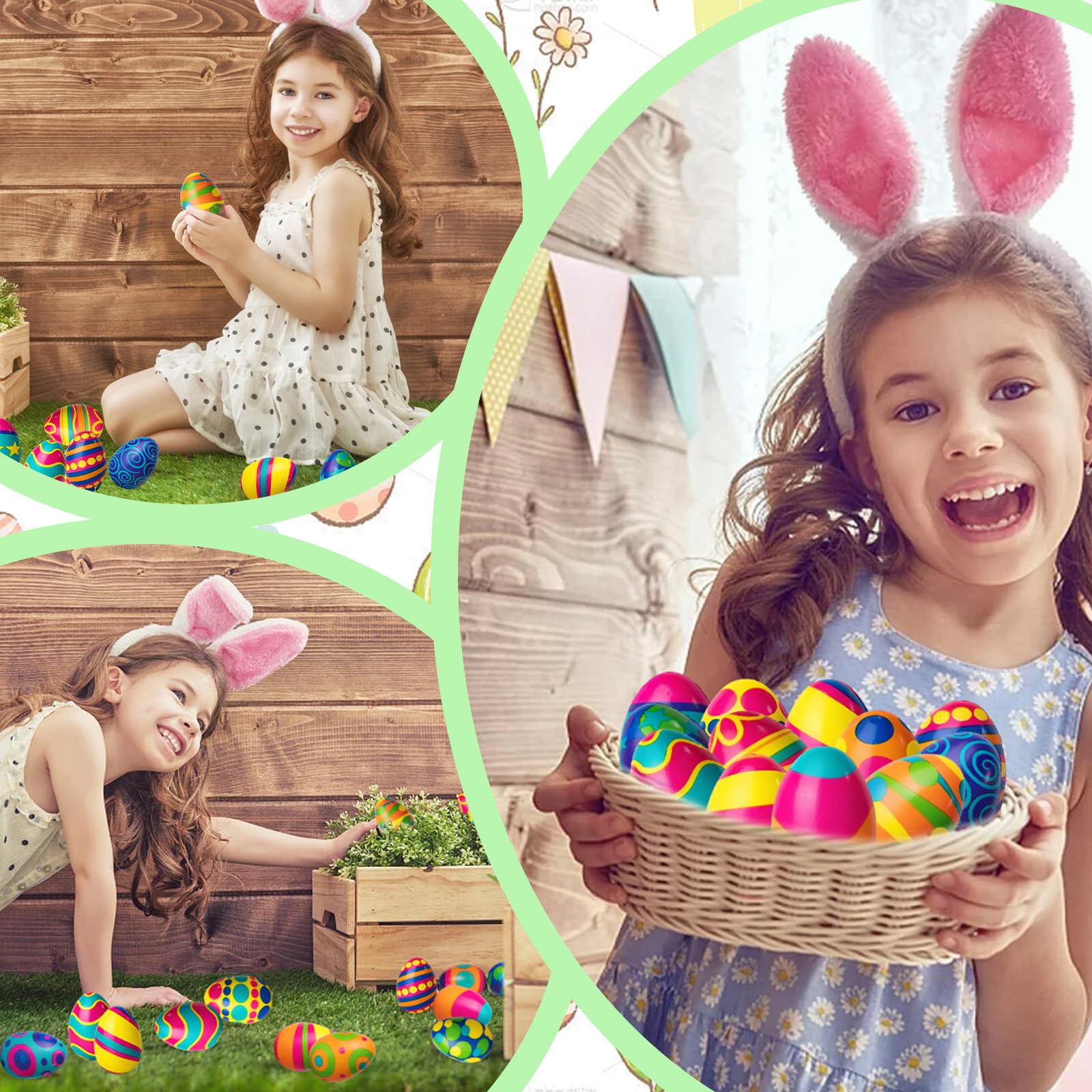 PIONJOY Easter eggs ideal for egg hunts and hunt ideas