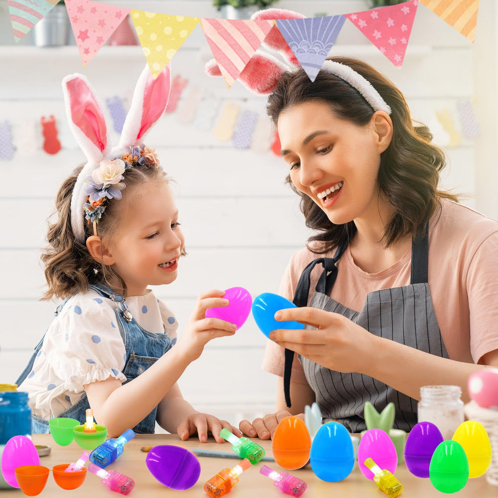 PIONJOY finger lights in stretchy straps fit kids comfortably