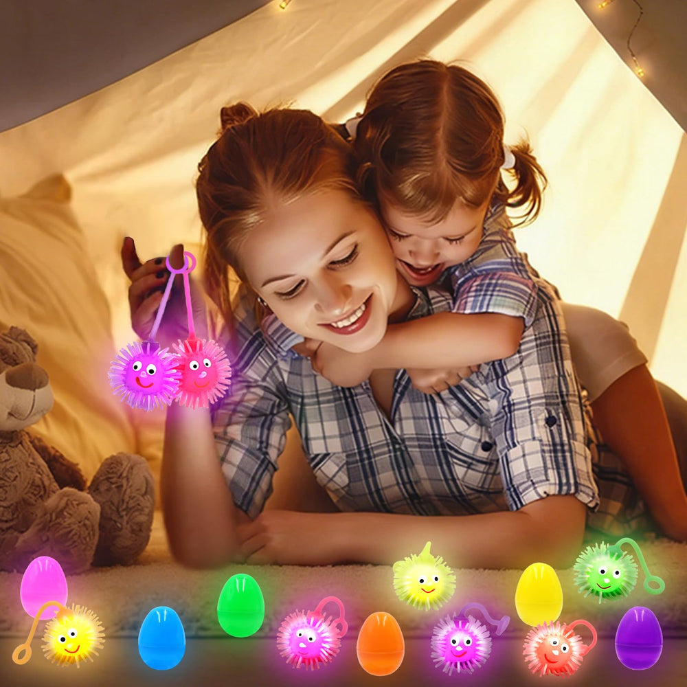PIONJOY glow-at-night ambiance enhances Easter celebrations with warm light.