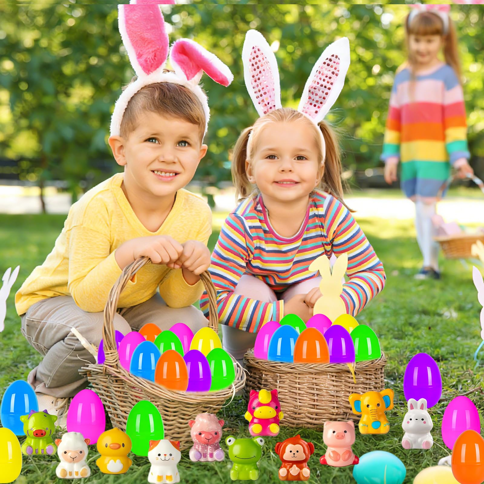 Non-toxic, durable materials used in PIONJOY Easter eggs