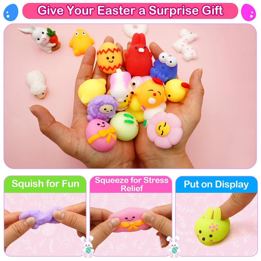 PIONJOY soft, durable mochi toys suited for kids' hands.
