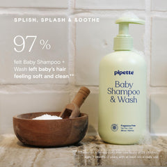 Pipette Fragrance Free Lotion bottle with pump ready for head-to-toe hydration.