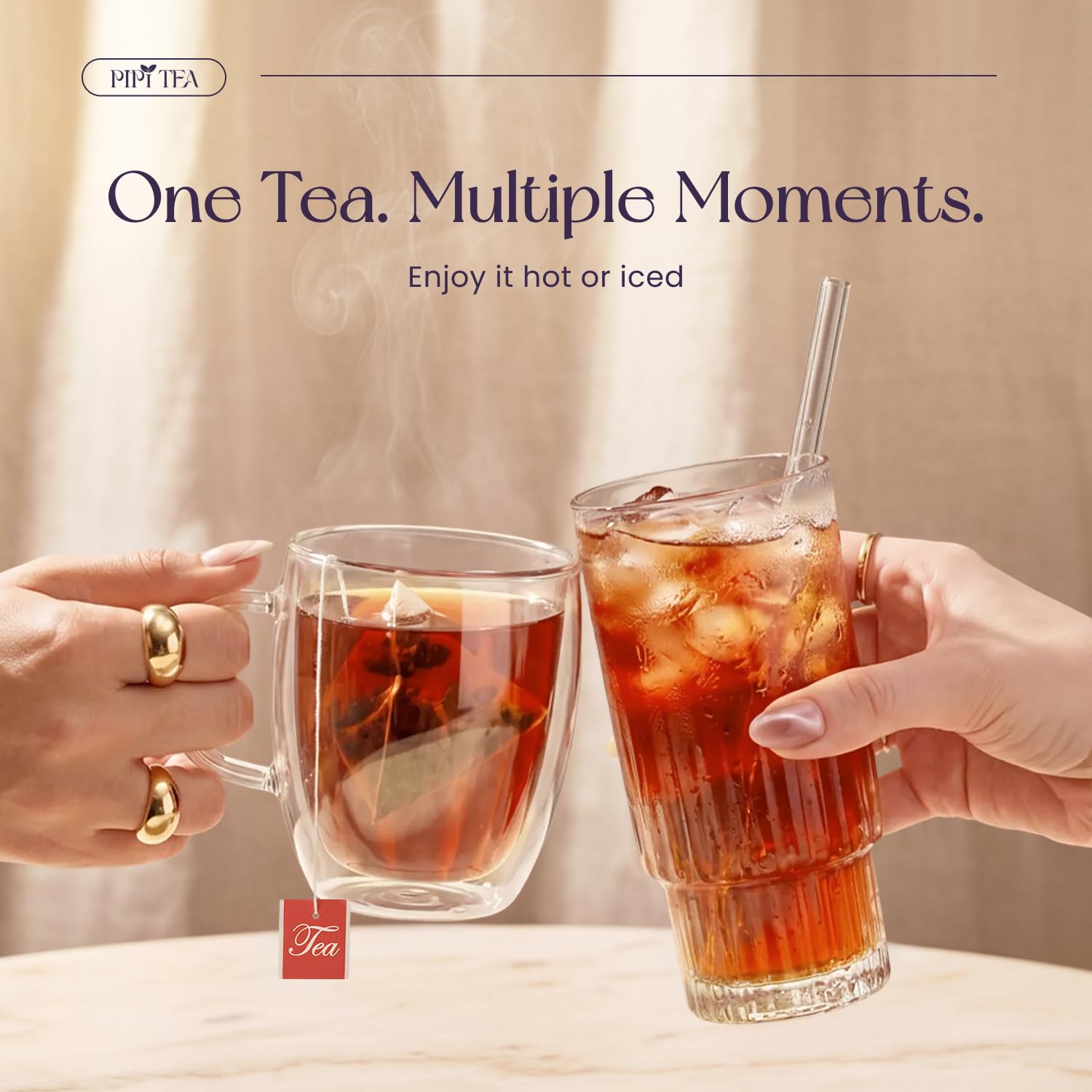 No additives or sugar—just pure organic oolong for steady sipping.