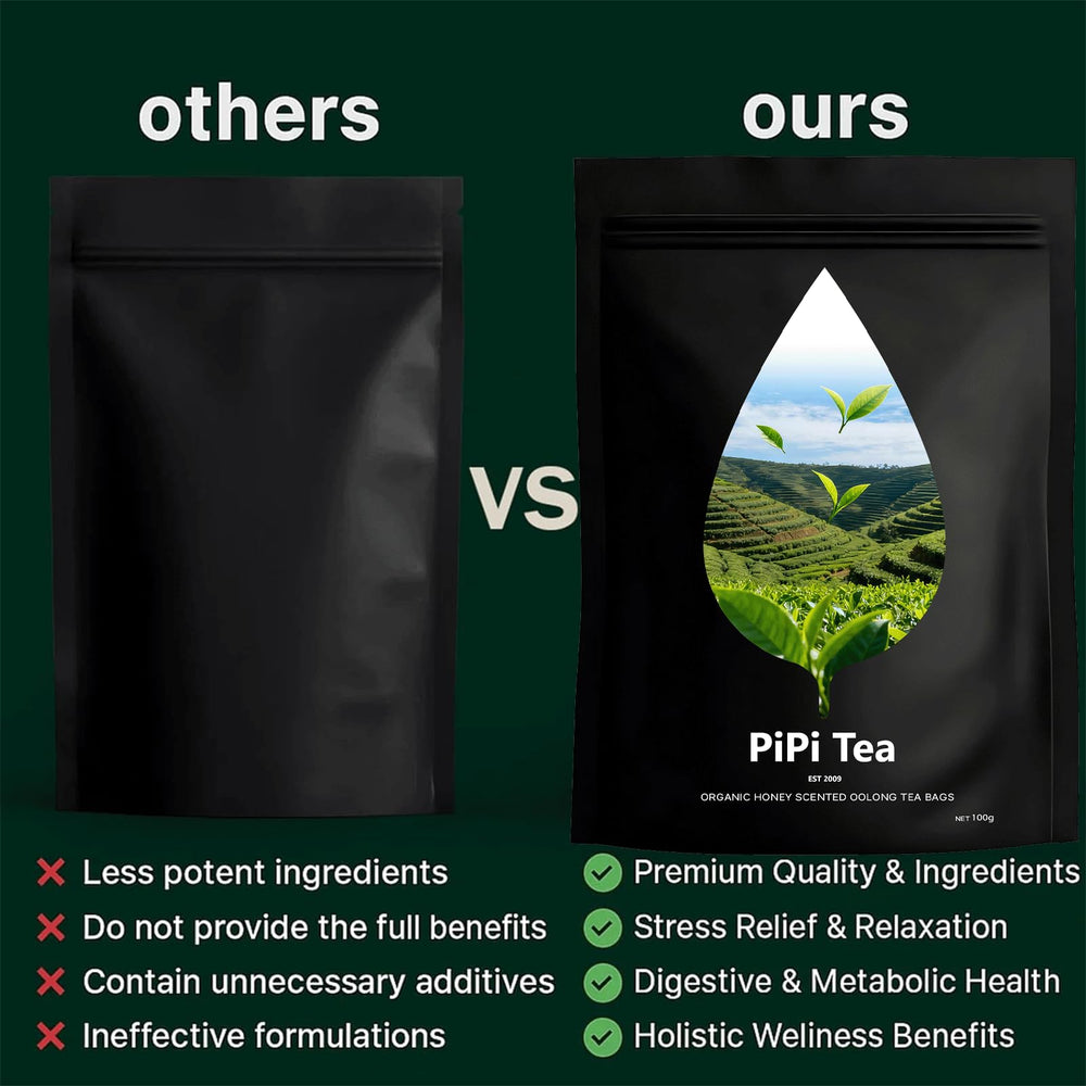Pipi Tea Oolong iced tea in a glass, refreshing cold brew option.