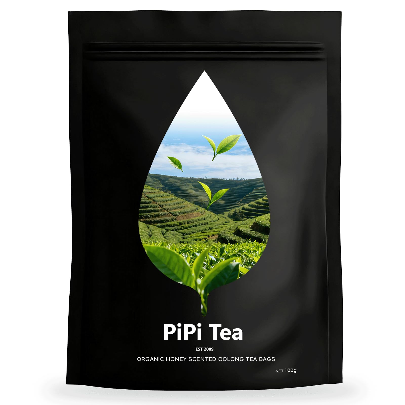 Pipi Tea Oolong box with 25 bags for a convenient daily ritual.