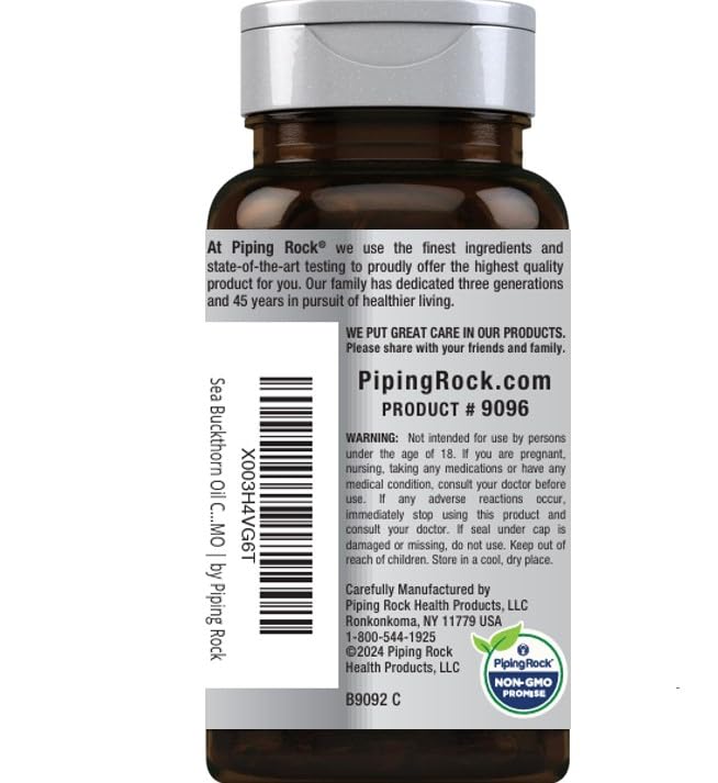Piping Rock capsules stacked to highlight uniform dosage