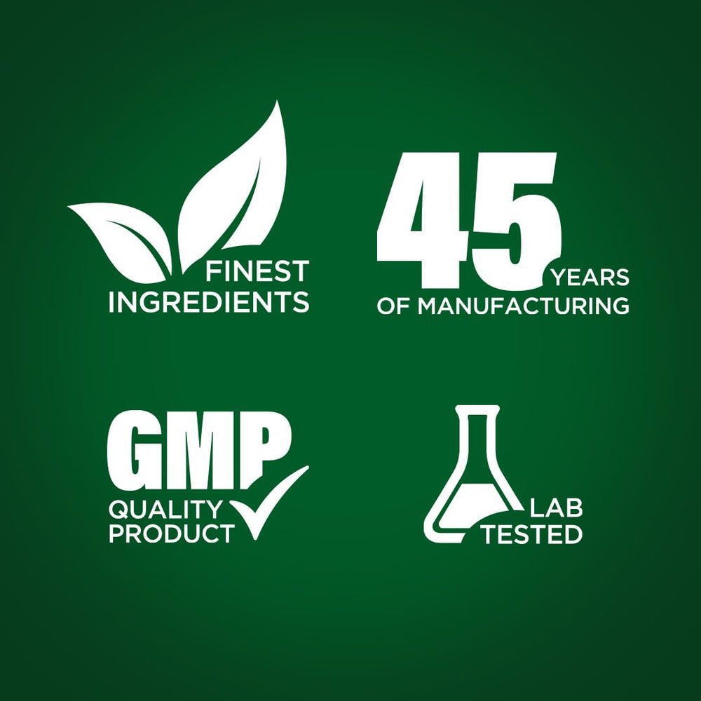 Piping Rock Chlorella gluten-free non-GMO badge signals dietary compatibility.