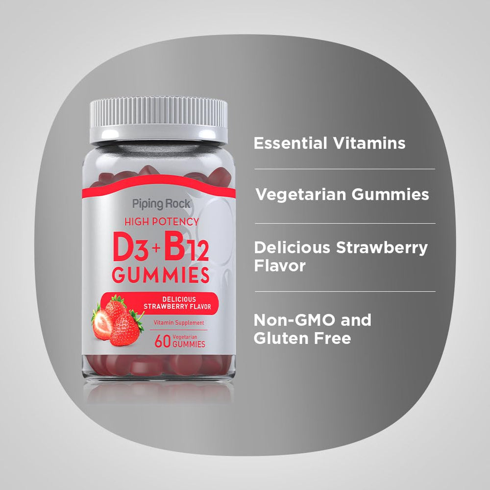 Piping Rock Non-GMO Gluten Free gummies support allergy-friendly supplement choices