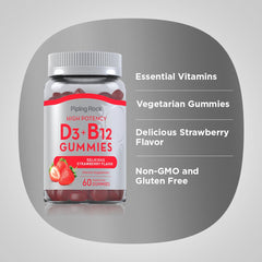 Piping Rock Non-GMO Gluten Free gummies support allergy-friendly supplement choices