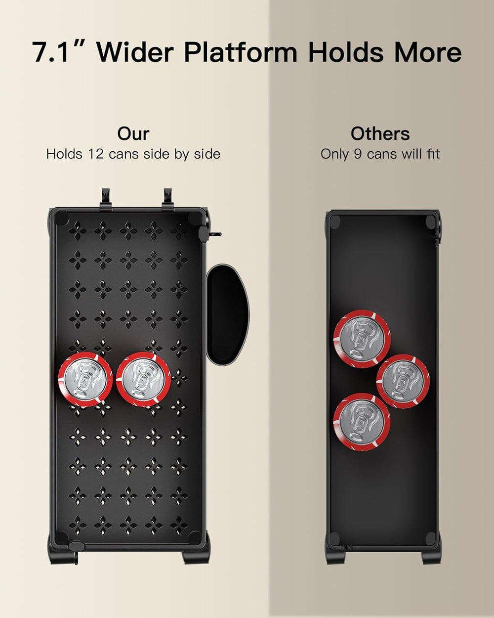 Pipishell durable ABS construction with ventilation supports moisture-prone spaces.