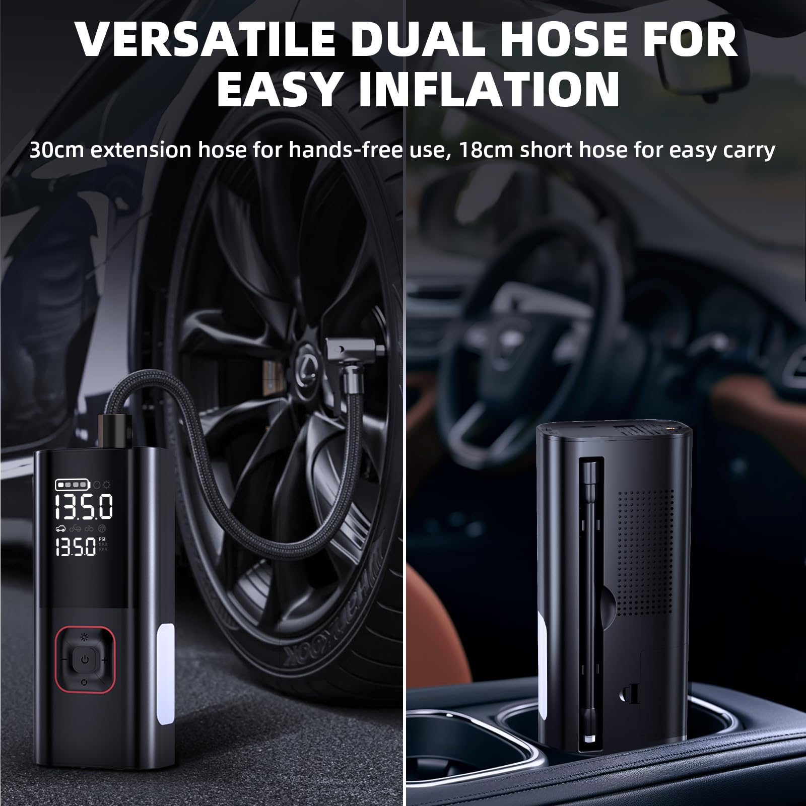 PIRAIL Jump Starter heavy duty clamps ensure secure battery connections.
