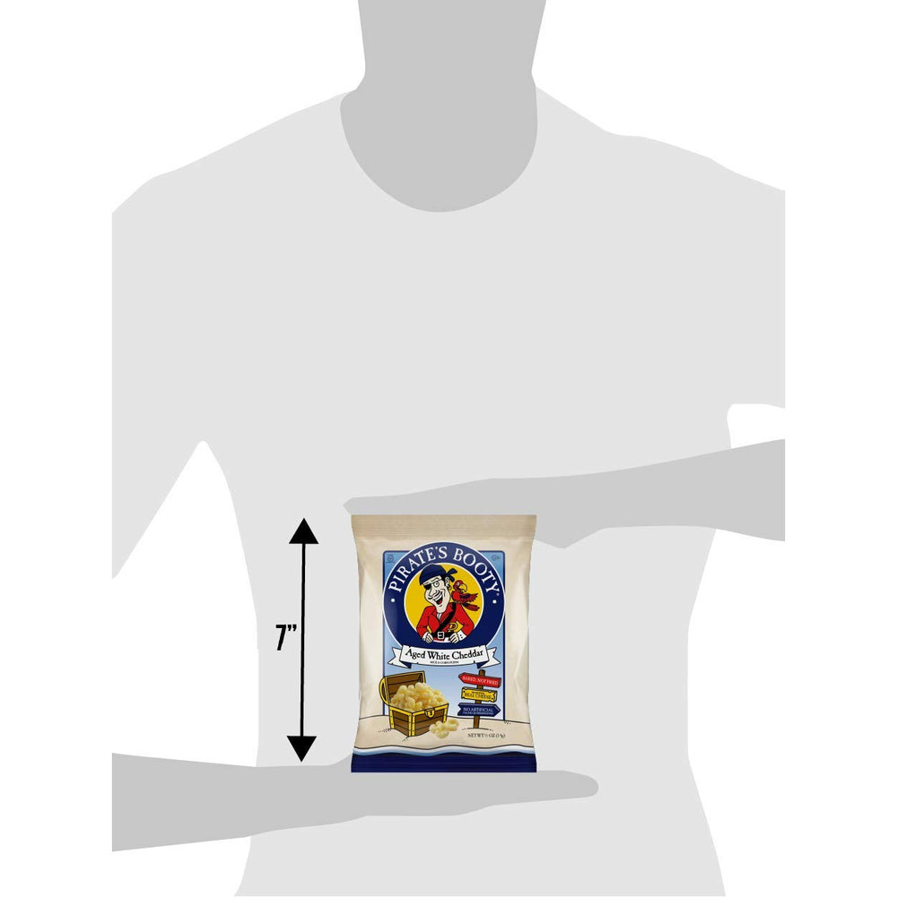 Pirate's Booty puffs for kids' snack time on the go.