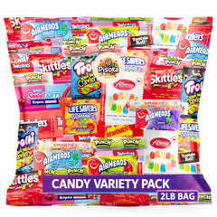 Pisoka Assorted Candy Mix bag with colorful variety, perfect for sharing at parties.