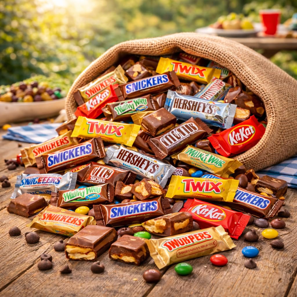 Halloween-ready Pisoka assortment of milk chocolate, caramel, nougat, and crunch textures