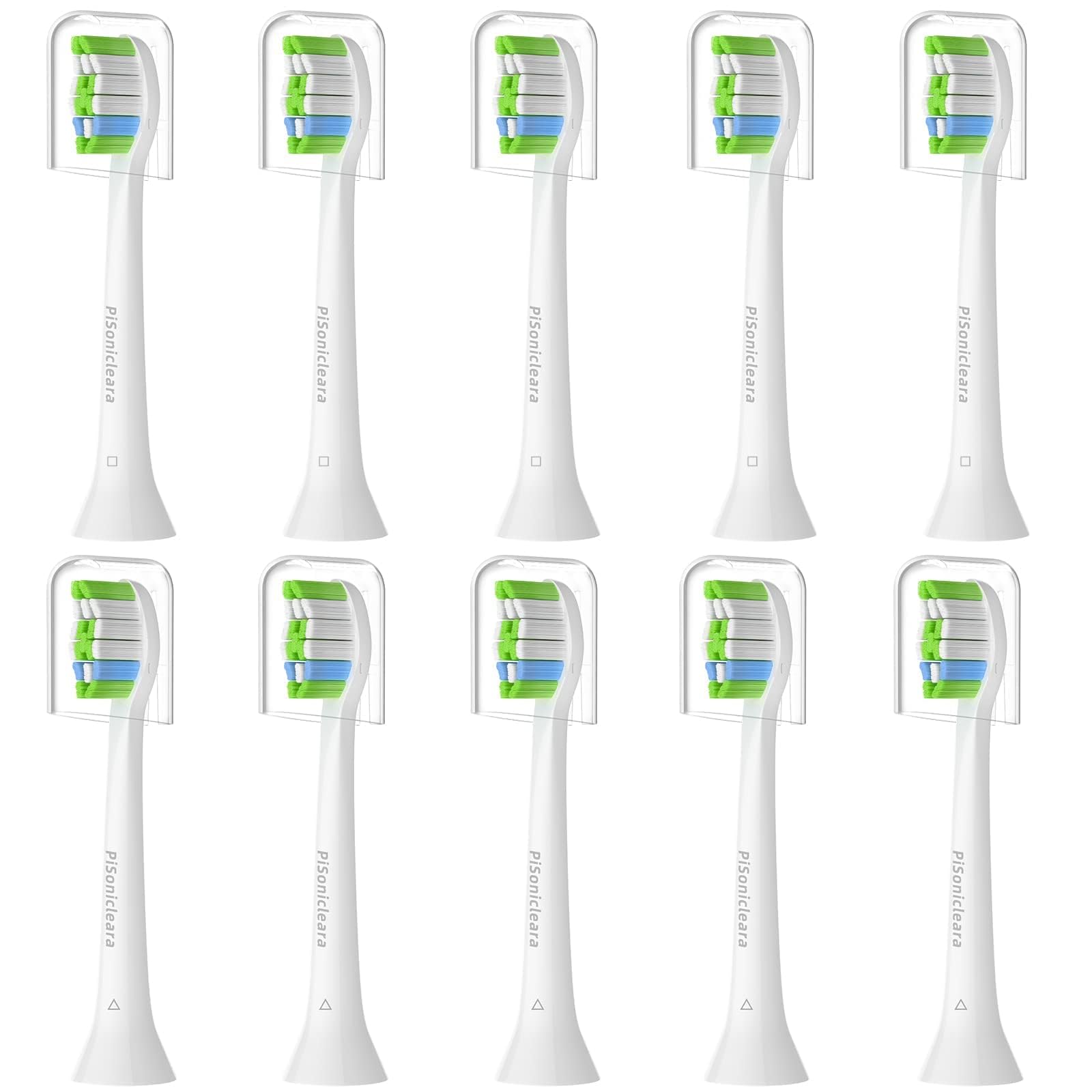 Pisonicleara replacement heads for Philips Sonicare, ready-to-swap image for quick maintenance.