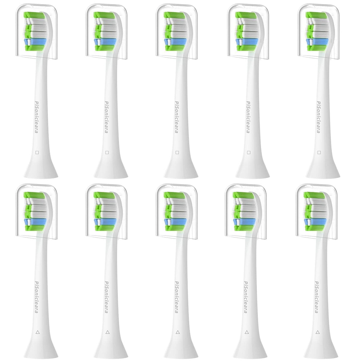 Pisonicleara replacement heads for Philips Sonicare, ready-to-swap image for quick maintenance.