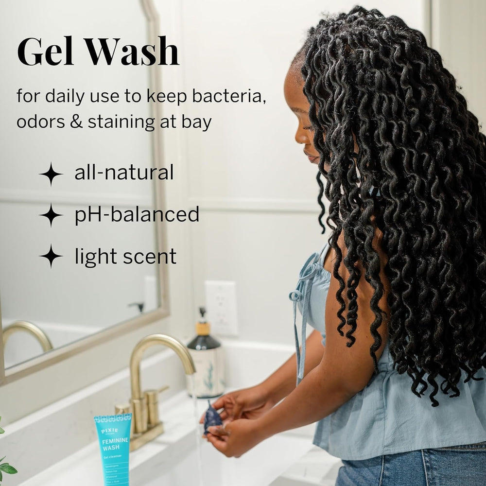 Pixie Wipes: convenient cleansing wipes for quick refreshes.