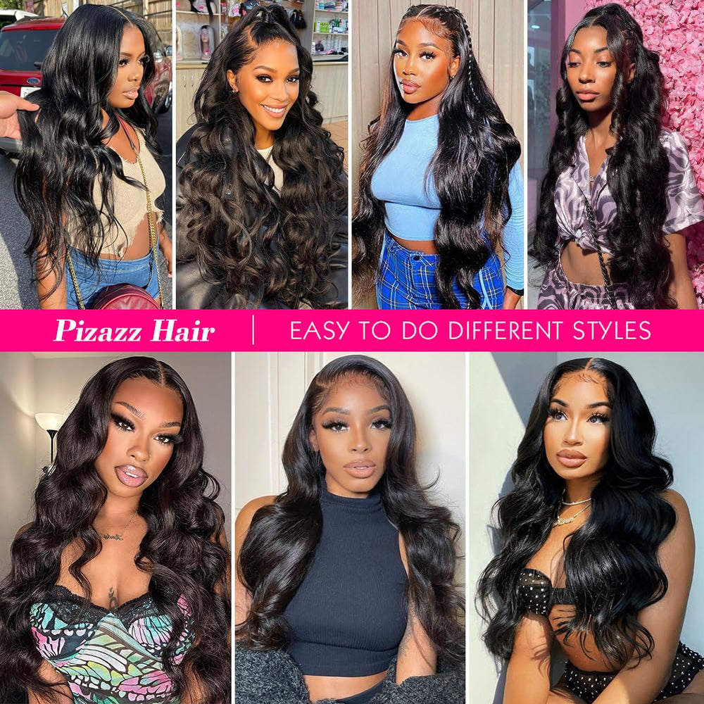 Pizazz 20-inch body wave wig suited for daily styling and special occasions