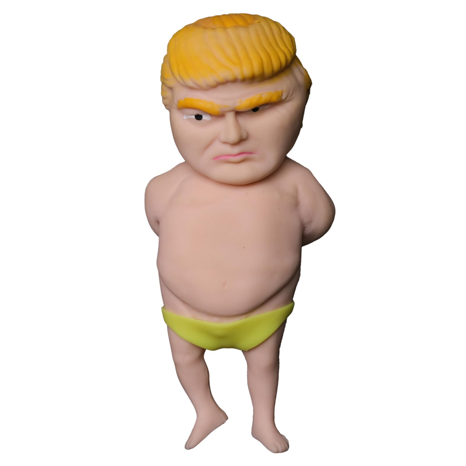 PJMarts Splat Doll in hand for tactile fun and stress relief.