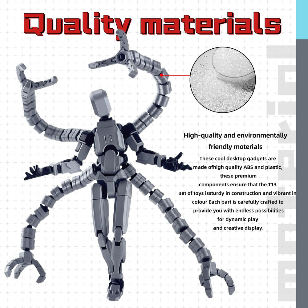 PkghoKids T13 durable PETG material for long-lasting display.