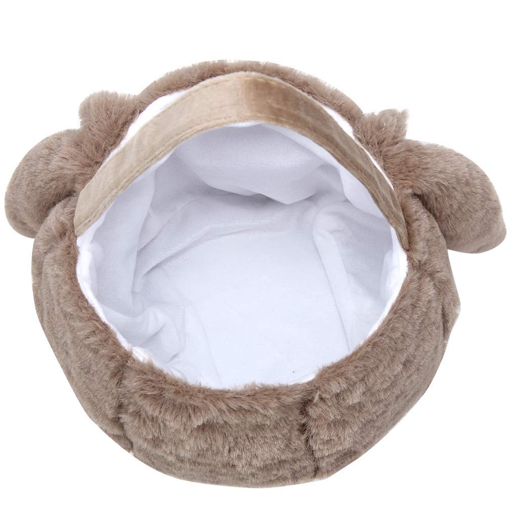 PKONEWNO Easter Bunny Basket dimensions 21 cm by 20 cm for eggs and small gifts