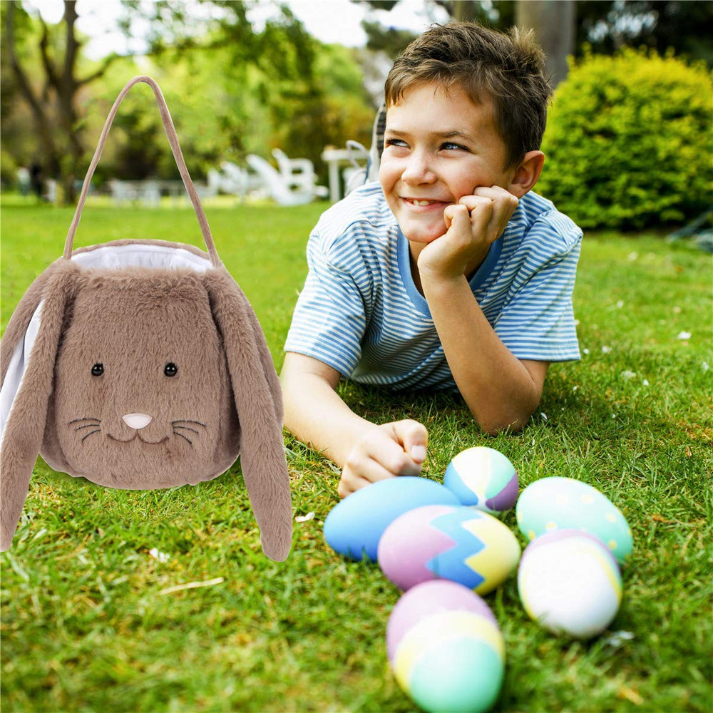 PKONEWNO Multiuse bunny basket serves as decor and storage all year