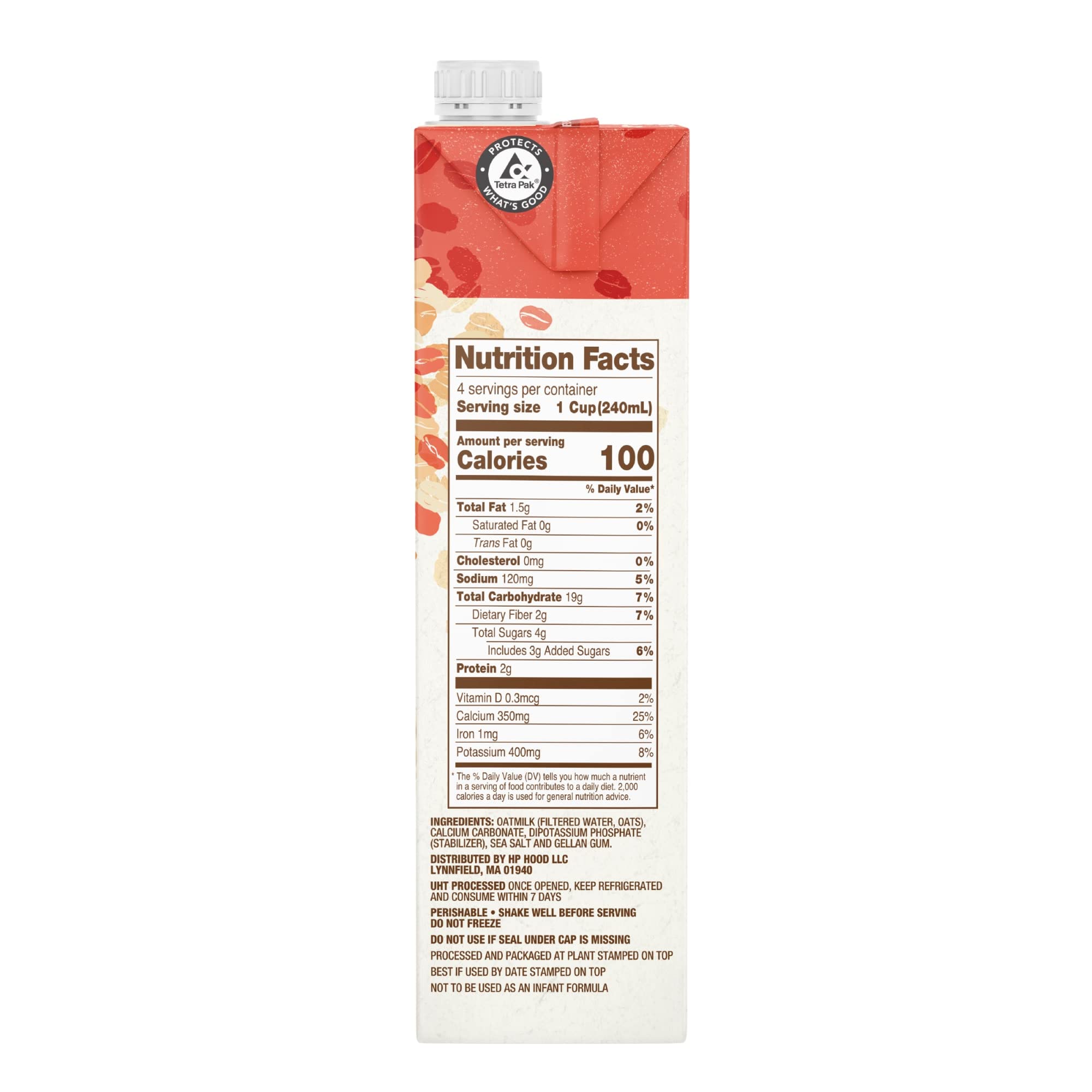 Planet Oat Original Oatmilk pour, ideal for coffee and cereal.
