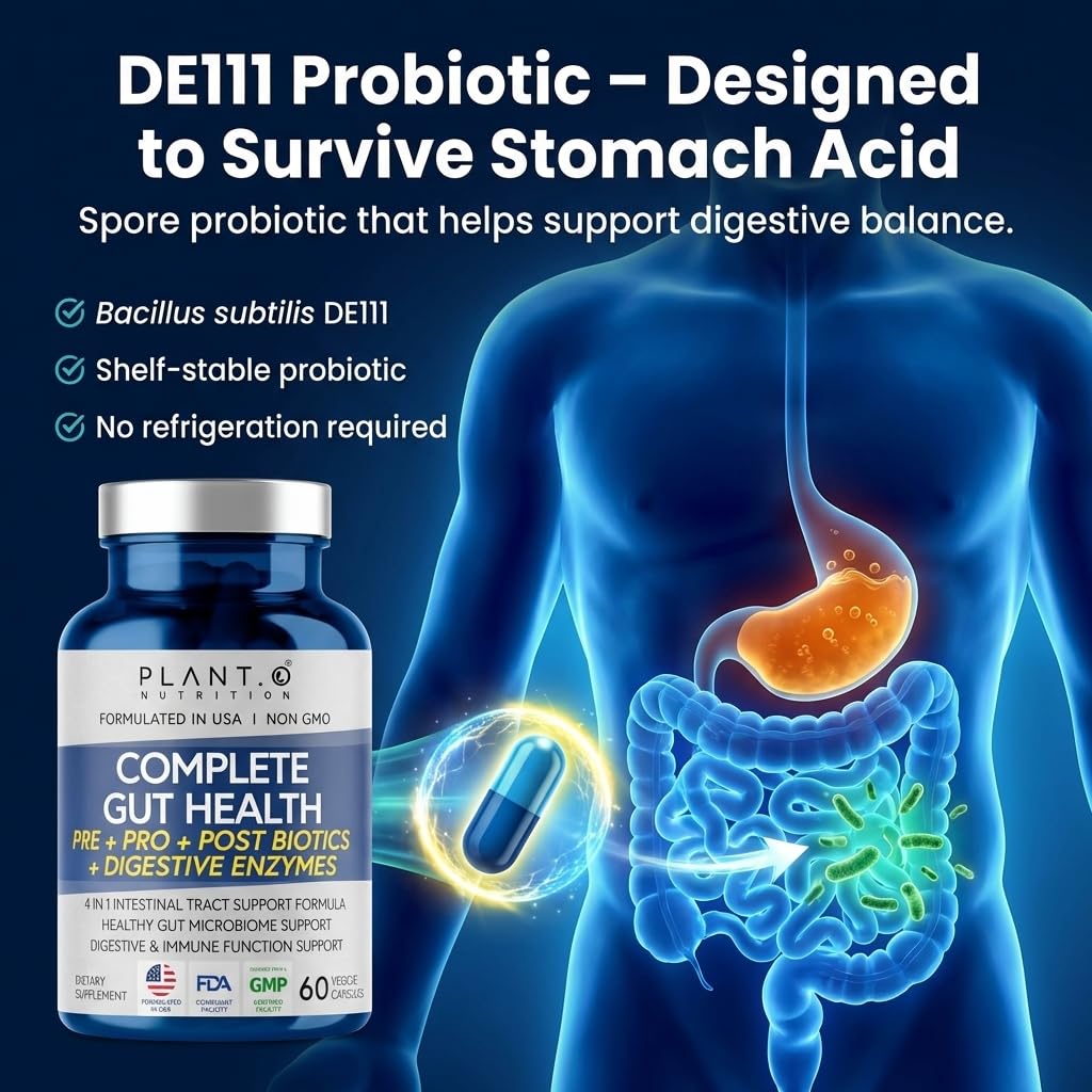 PLANT.O NUTRITION bottle pour shot illustrating simple daily routine.
