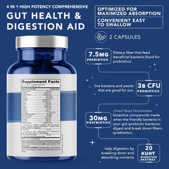PLANT.O NUTRITION enzyme blend graphic on packaging for nutrient absorption.