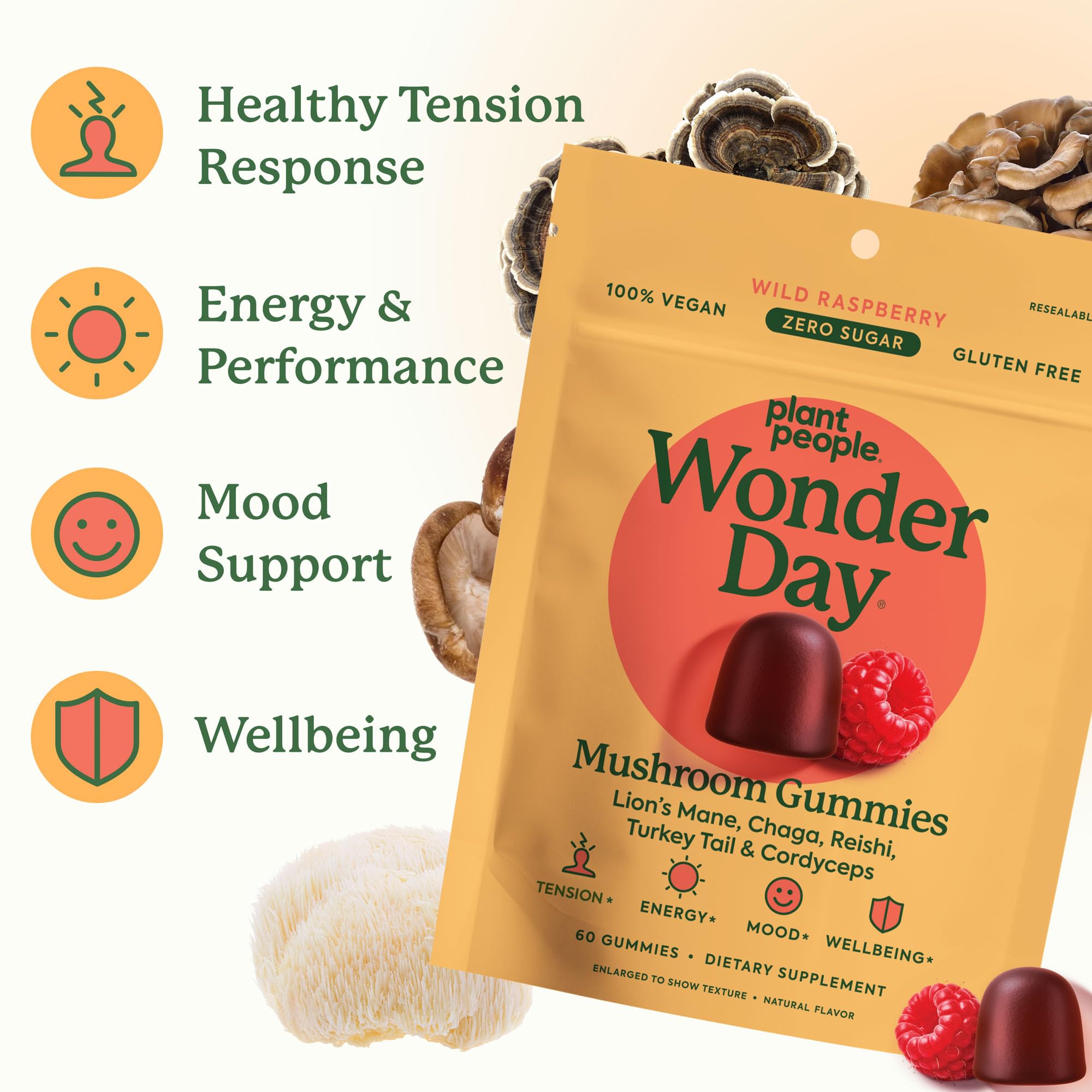 WonderDay recyclable pouch shown for sustainable, resealable storage.